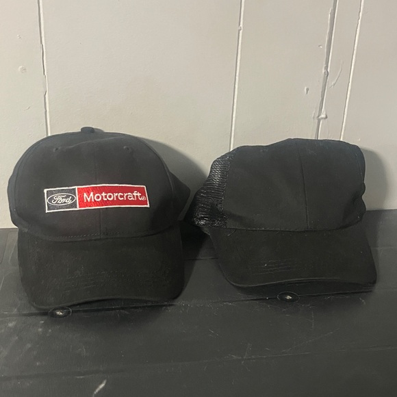 Ford Motorcraft Black Baseball Caps - Picture 1 of 2